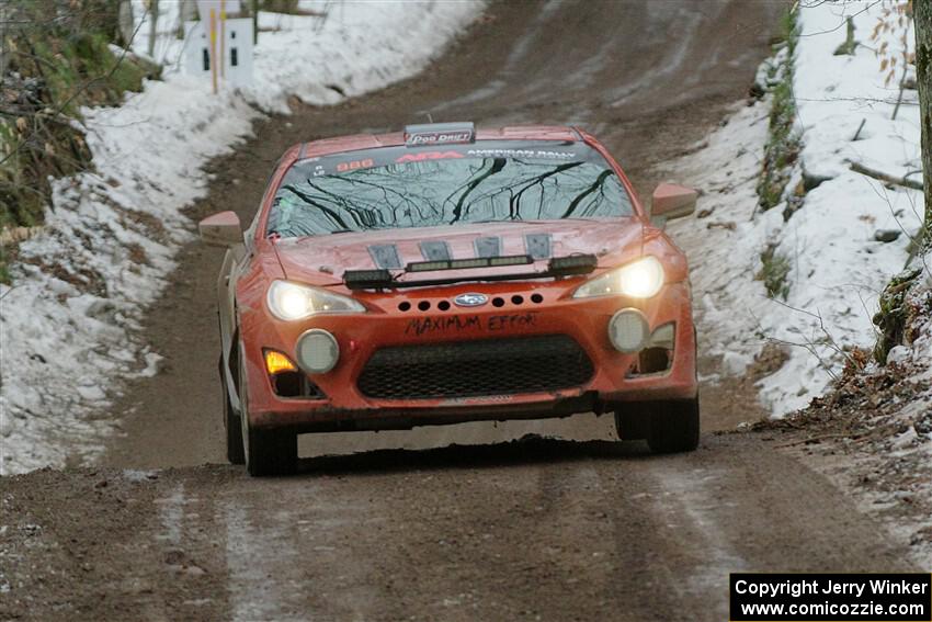 Chris Nonack / Sara Nonack Subaru BRZ on SS11, Old State-Huff II.