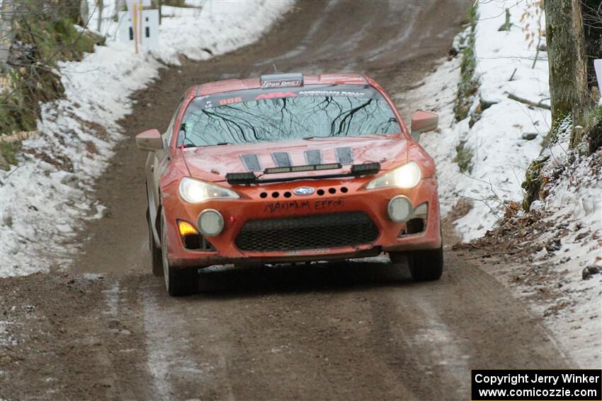 Chris Nonack / Sara Nonack Subaru BRZ on SS11, Old State-Huff II.