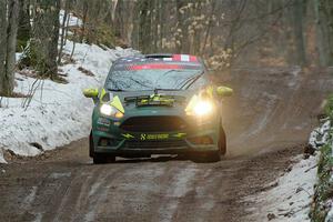 Alastair Scully / Alex Gelsomino Ford Fiesta ST on SS11, Old State-Huff II.