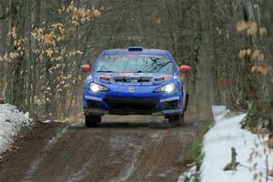 Santiago Iglesias / R.J. Kassel Subaru BRZ on SS11, Old State-Huff II.