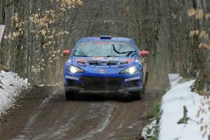 Santiago Iglesias / R.J. Kassel Subaru BRZ on SS11, Old State-Huff II.