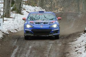 Santiago Iglesias / R.J. Kassel Subaru BRZ on SS11, Old State-Huff II.