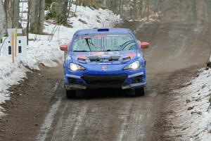 Santiago Iglesias / R.J. Kassel Subaru BRZ on SS11, Old State-Huff II.