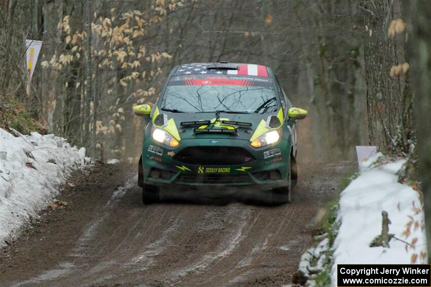 Alastair Scully / Alex Gelsomino Ford Fiesta ST on SS11, Old State-Huff II.