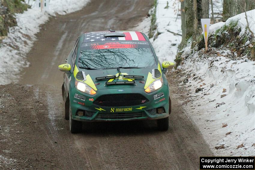 Alastair Scully / Alex Gelsomino Ford Fiesta ST on SS11, Old State-Huff II.