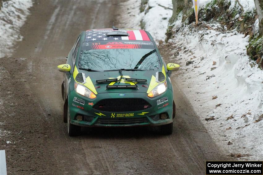 Alastair Scully / Alex Gelsomino Ford Fiesta ST on SS11, Old State-Huff II.