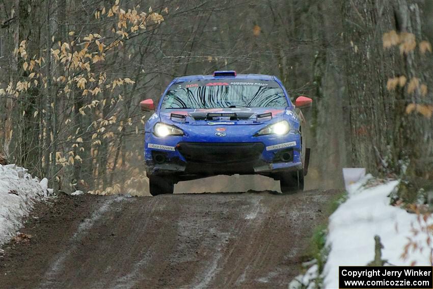 Santiago Iglesias / R.J. Kassel Subaru BRZ on SS11, Old State-Huff II.