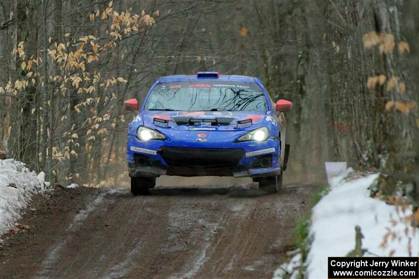 Santiago Iglesias / R.J. Kassel Subaru BRZ on SS11, Old State-Huff II.