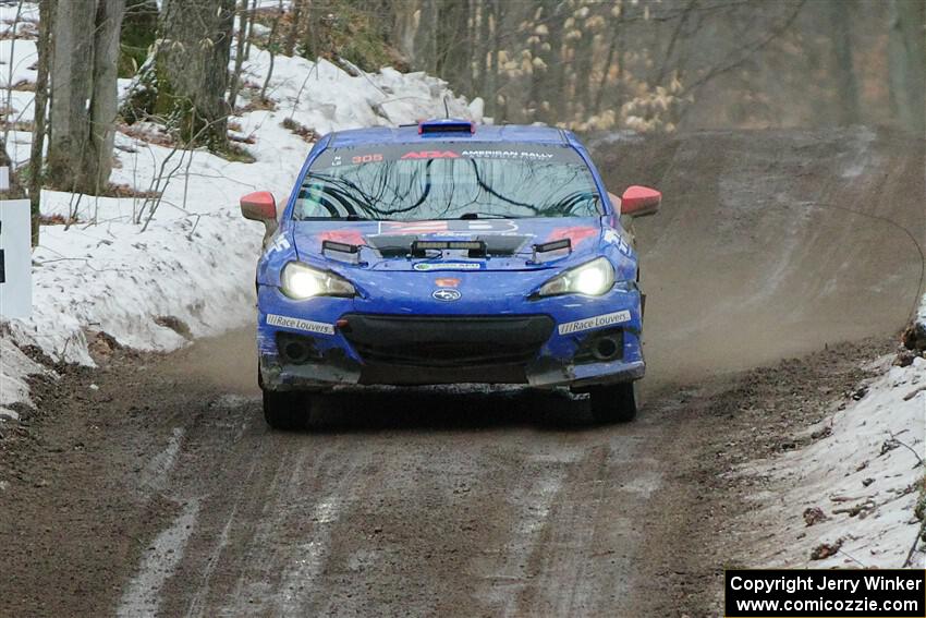 Santiago Iglesias / R.J. Kassel Subaru BRZ on SS11, Old State-Huff II.