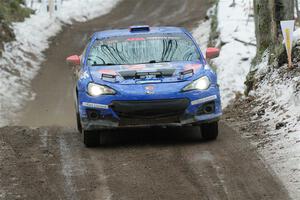 Santiago Iglesias / R.J. Kassel Subaru BRZ on SS11, Old State-Huff II.