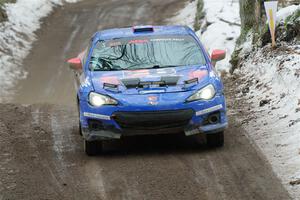 Santiago Iglesias / R.J. Kassel Subaru BRZ on SS11, Old State-Huff II.