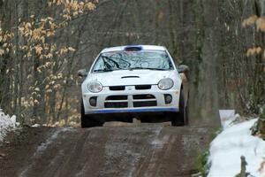 Doug Shepherd / Cindy Krolikowski Dodge SRT-4 on SS11, Old State-Huff II.