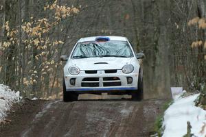 Doug Shepherd / Cindy Krolikowski Dodge SRT-4 on SS11, Old State-Huff II.