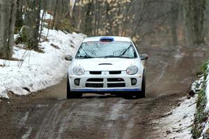 Doug Shepherd / Cindy Krolikowski Dodge SRT-4 on SS11, Old State-Huff II.