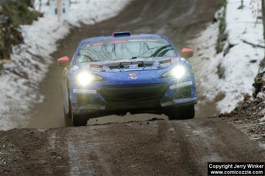 Santiago Iglesias / R.J. Kassel Subaru BRZ on SS11, Old State-Huff II.