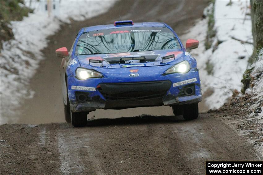 Santiago Iglesias / R.J. Kassel Subaru BRZ on SS11, Old State-Huff II.