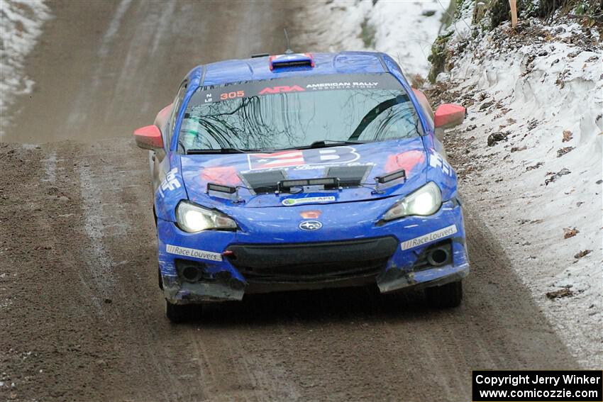 Santiago Iglesias / R.J. Kassel Subaru BRZ on SS11, Old State-Huff II.