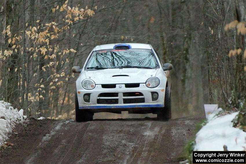 Doug Shepherd / Cindy Krolikowski Dodge SRT-4 on SS11, Old State-Huff II.