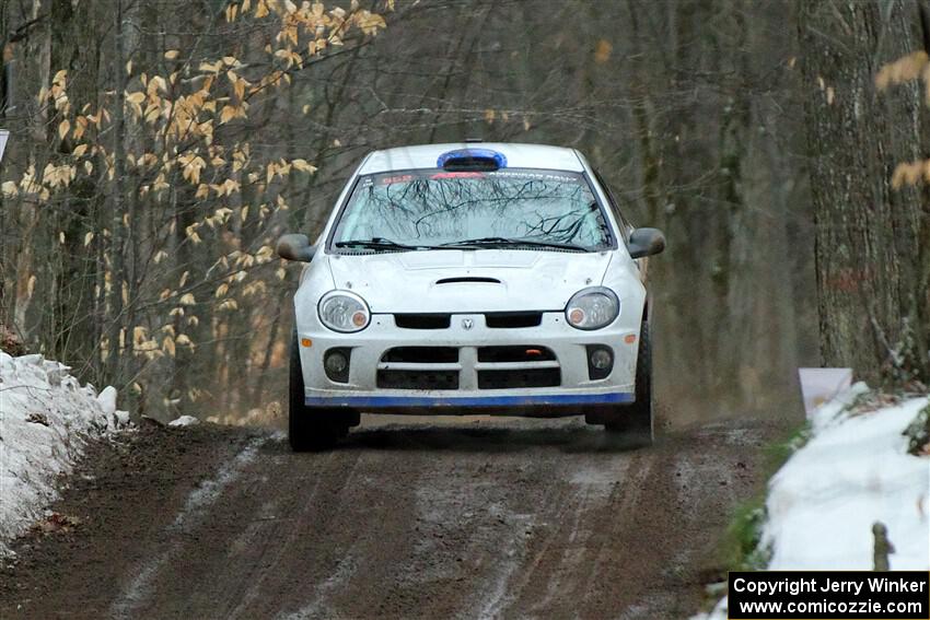 Doug Shepherd / Cindy Krolikowski Dodge SRT-4 on SS11, Old State-Huff II.