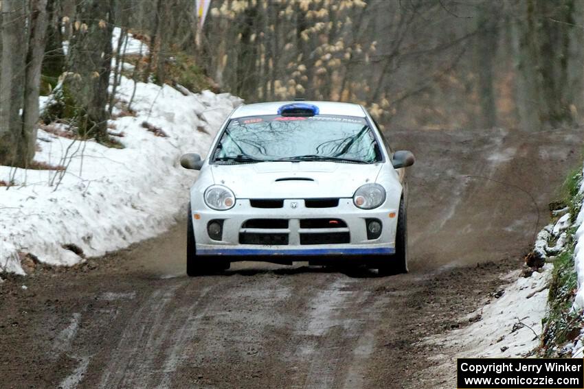 Doug Shepherd / Cindy Krolikowski Dodge SRT-4 on SS11, Old State-Huff II.