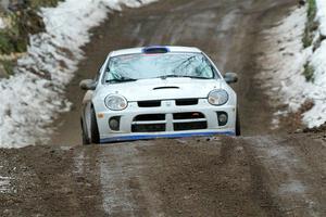 Doug Shepherd / Cindy Krolikowski Dodge SRT-4 on SS11, Old State-Huff II.