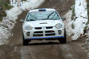 Doug Shepherd / Cindy Krolikowski Dodge SRT-4 on SS11, Old State-Huff II.