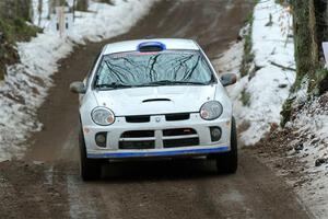 Doug Shepherd / Cindy Krolikowski Dodge SRT-4 on SS11, Old State-Huff II.