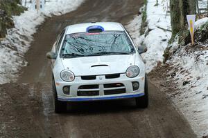 Doug Shepherd / Cindy Krolikowski Dodge SRT-4 on SS11, Old State-Huff II.