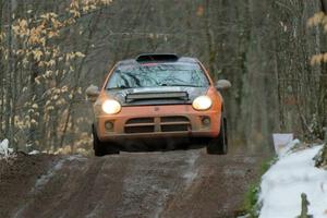 Alan Edwards / Dan Baker Dodge Neon on SS11, Old State-Huff II.