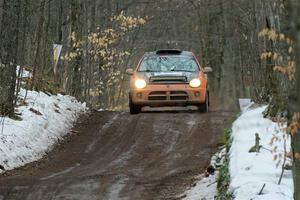 Alan Edwards / Dan Baker Dodge Neon on SS11, Old State-Huff II.