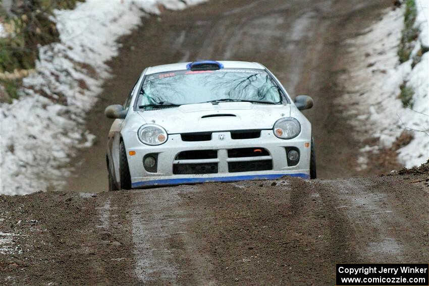 Doug Shepherd / Cindy Krolikowski Dodge SRT-4 on SS11, Old State-Huff II.