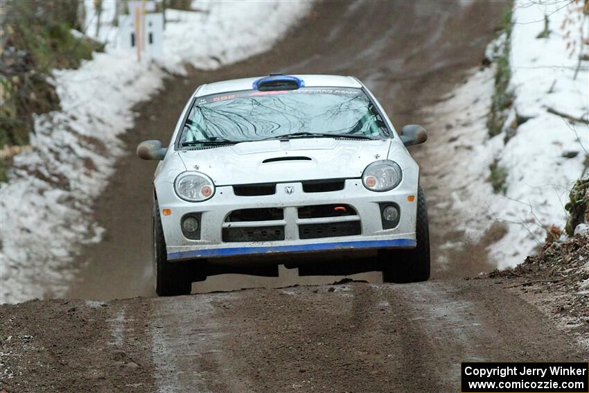 Doug Shepherd / Cindy Krolikowski Dodge SRT-4 on SS11, Old State-Huff II.