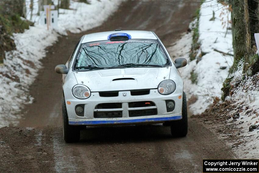 Doug Shepherd / Cindy Krolikowski Dodge SRT-4 on SS11, Old State-Huff II.