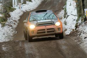 Alan Edwards / Dan Baker Dodge Neon on SS11, Old State-Huff II.