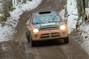 Alan Edwards / Dan Baker Dodge Neon on SS11, Old State-Huff II.