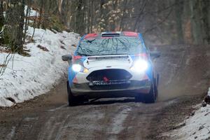 Mark Tabor / Kathryn Hansen Ford Fiesta ST on SS11, Old State-Huff II.