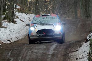 Mark Tabor / Kathryn Hansen Ford Fiesta ST on SS11, Old State-Huff II.