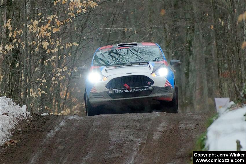 Mark Tabor / Kathryn Hansen Ford Fiesta ST on SS11, Old State-Huff II.