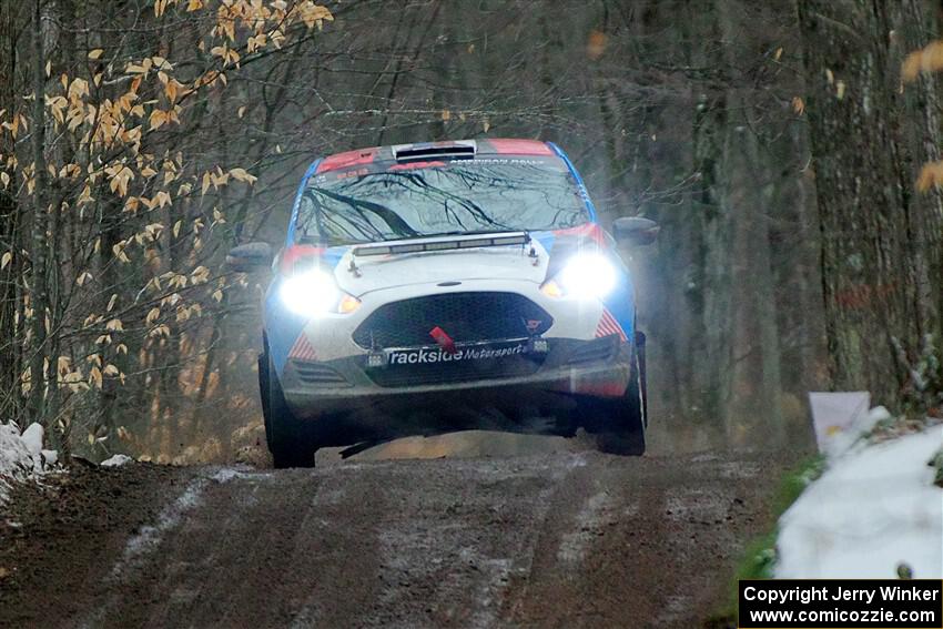 Mark Tabor / Kathryn Hansen Ford Fiesta ST on SS11, Old State-Huff II.