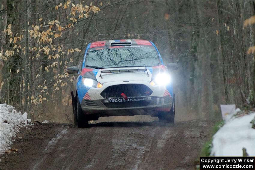 Mark Tabor / Kathryn Hansen Ford Fiesta ST on SS11, Old State-Huff II.