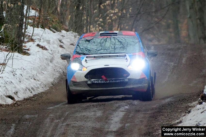 Mark Tabor / Kathryn Hansen Ford Fiesta ST on SS11, Old State-Huff II.