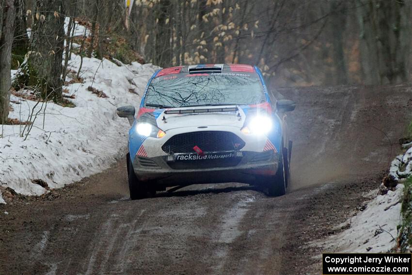 Mark Tabor / Kathryn Hansen Ford Fiesta ST on SS11, Old State-Huff II.