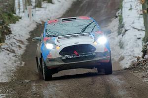 Mark Tabor / Kathryn Hansen Ford Fiesta ST on SS11, Old State-Huff II.