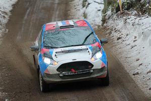 Mark Tabor / Kathryn Hansen Ford Fiesta ST on SS11, Old State-Huff II.