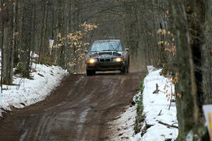 Keenan Phillips / Salina Melotti BMW 328i on SS11, Old State-Huff II.