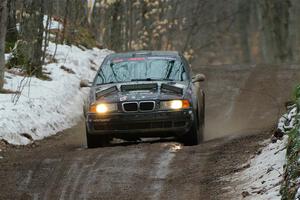 Keenan Phillips / Salina Melotti BMW 328i on SS11, Old State-Huff II.