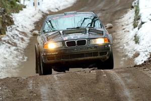 Keenan Phillips / Salina Melotti BMW 328i on SS11, Old State-Huff II.