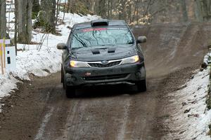 Erik Buetow / Jordan Buetow Subaru Impreza on SS11, Old State-Huff II.