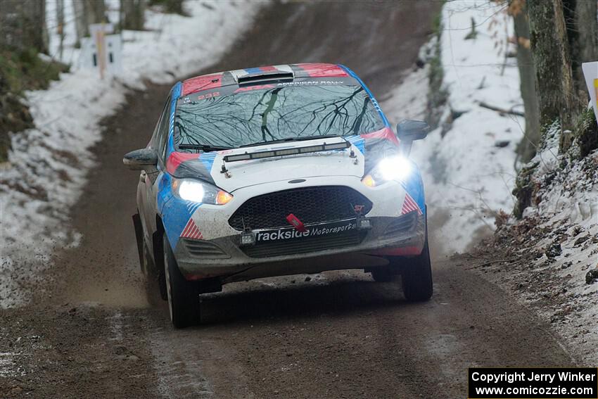 Mark Tabor / Kathryn Hansen Ford Fiesta ST on SS11, Old State-Huff II.