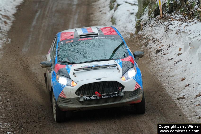 Mark Tabor / Kathryn Hansen Ford Fiesta ST on SS11, Old State-Huff II.